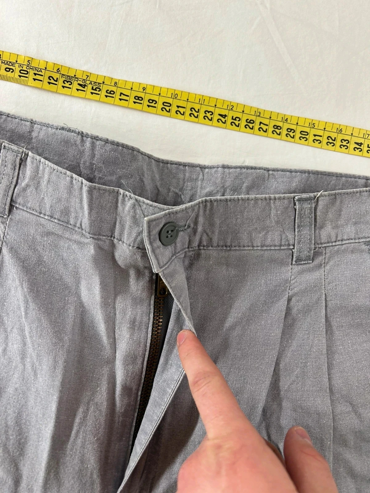 Grijze wijde broek willy’s – photo 8